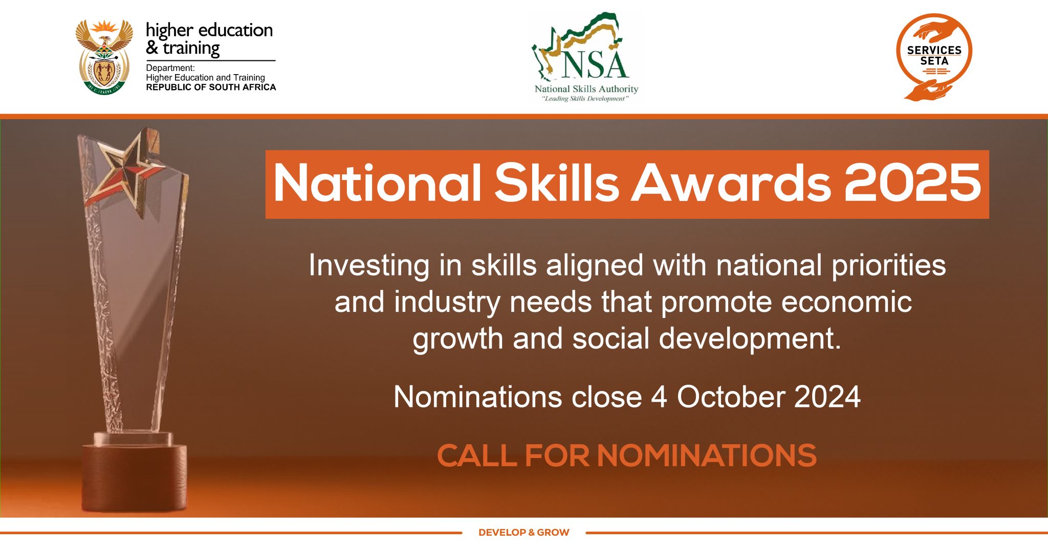 National Skills Awards Services SETA Website