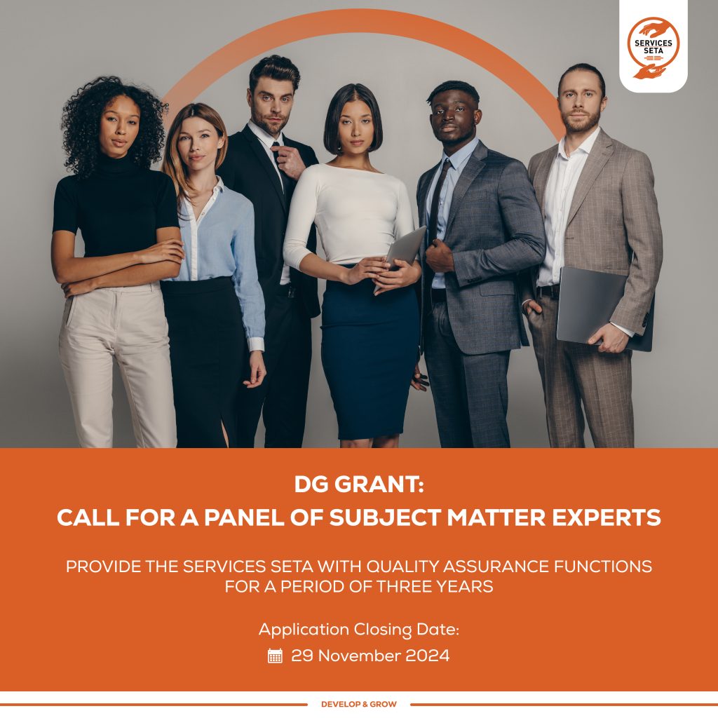 Discretionary Grant Call for Applications: Subject Matter Experts