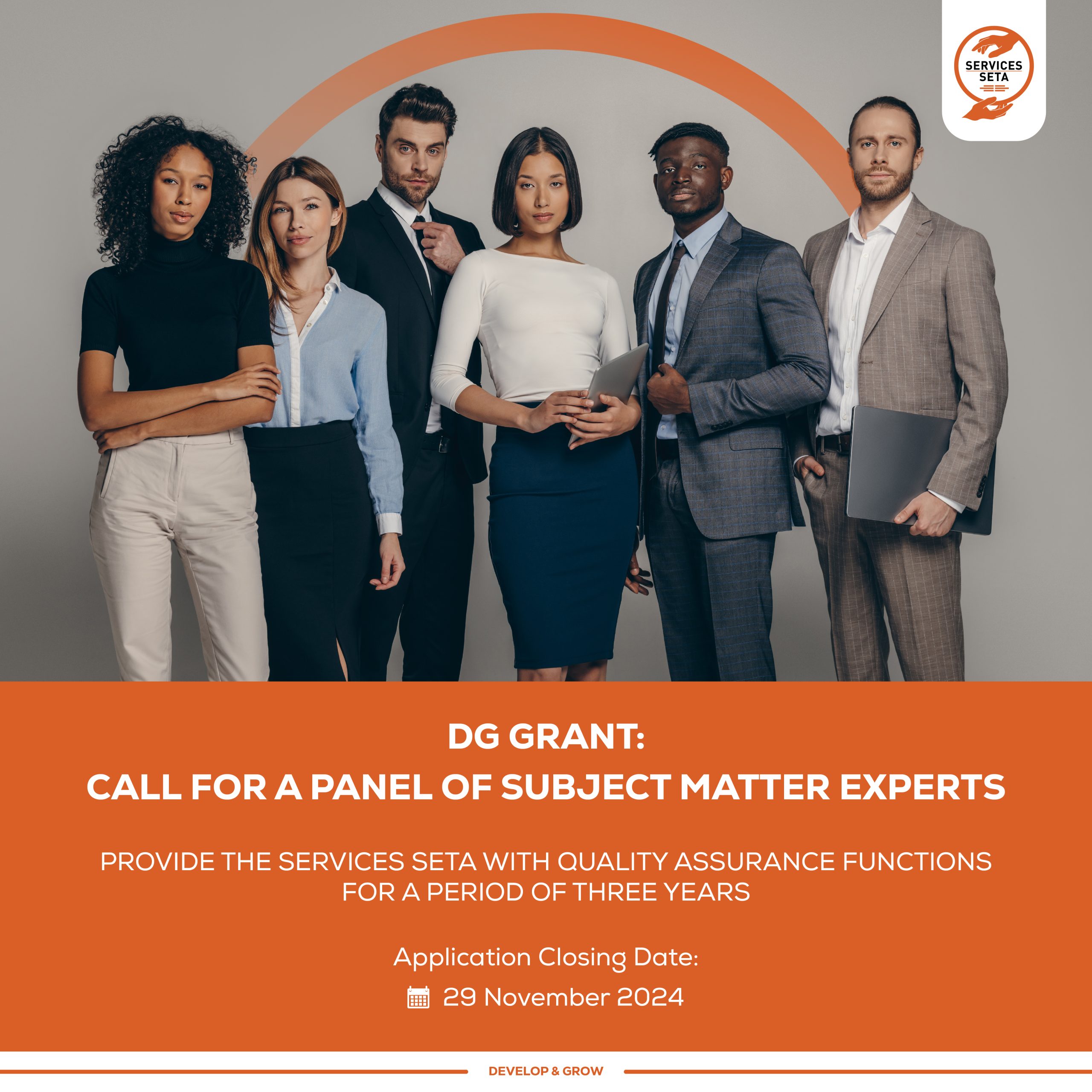 Discretionary Grant: Call for a Panel of Subject Matter Experts