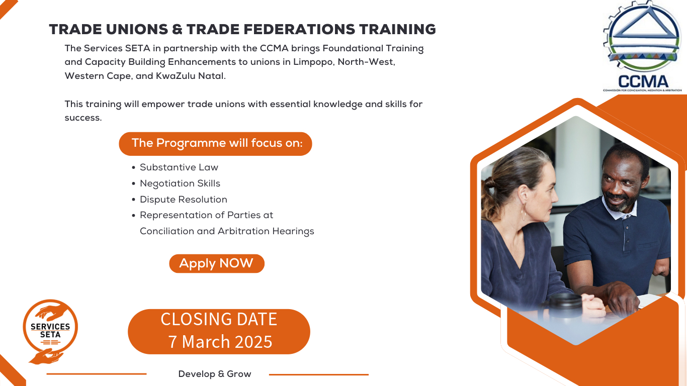 Trade Union & Trade Federations Training