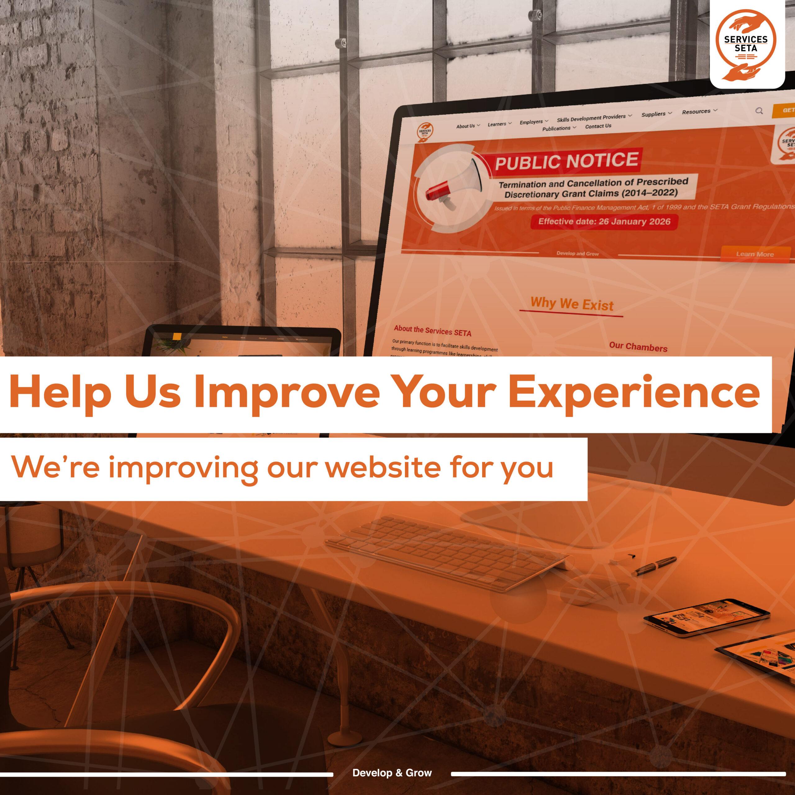 Help Us Improve Our Website, Share Your Feedback