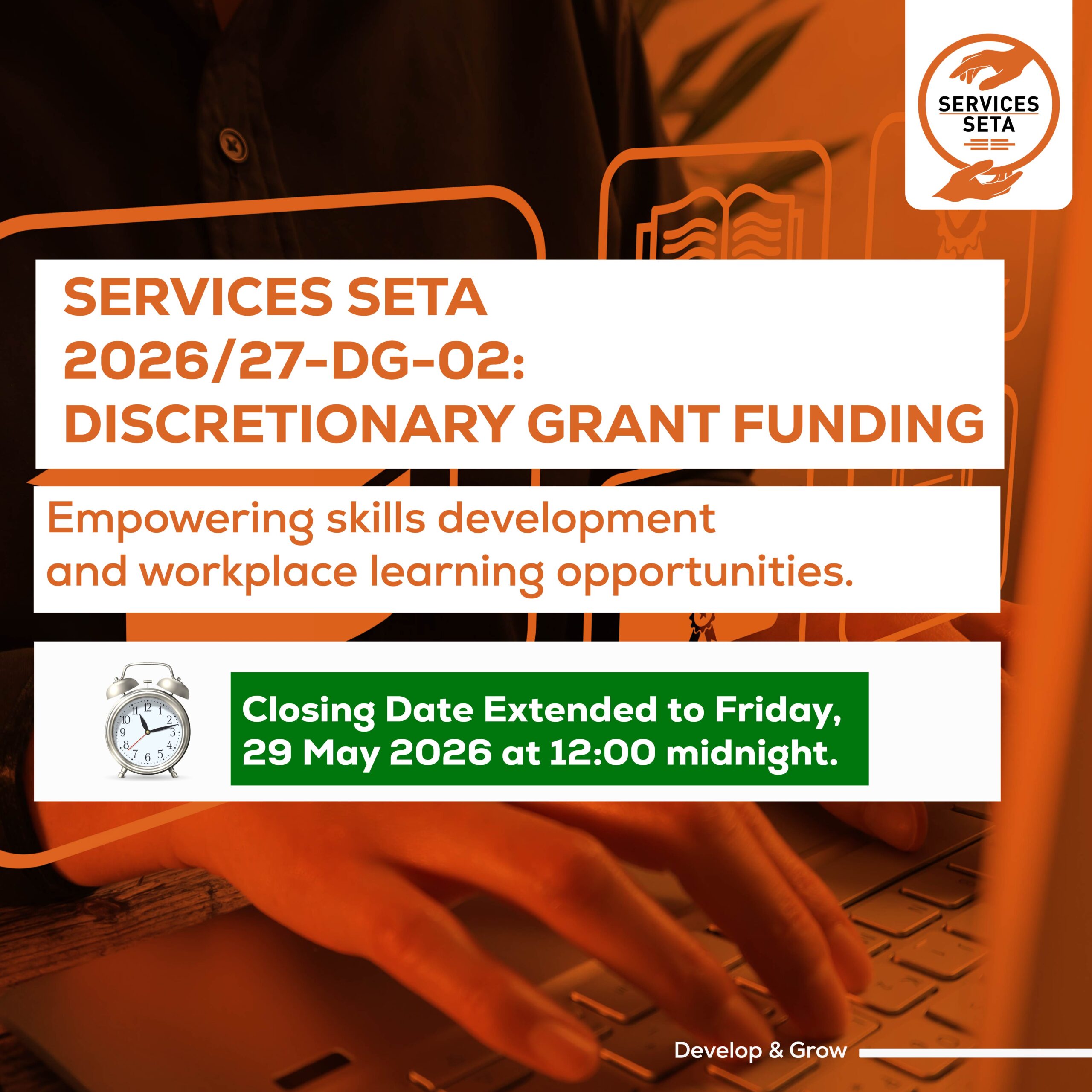 Services SETA Discretionary Grant Funding Window Extended